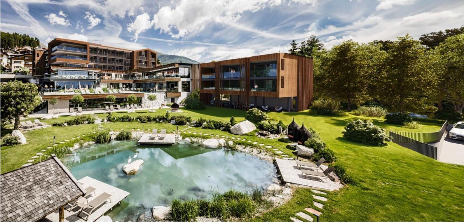 Sonnenberg Panorama Dolomites Wellbeing Hotel Maranza Luaran gambar